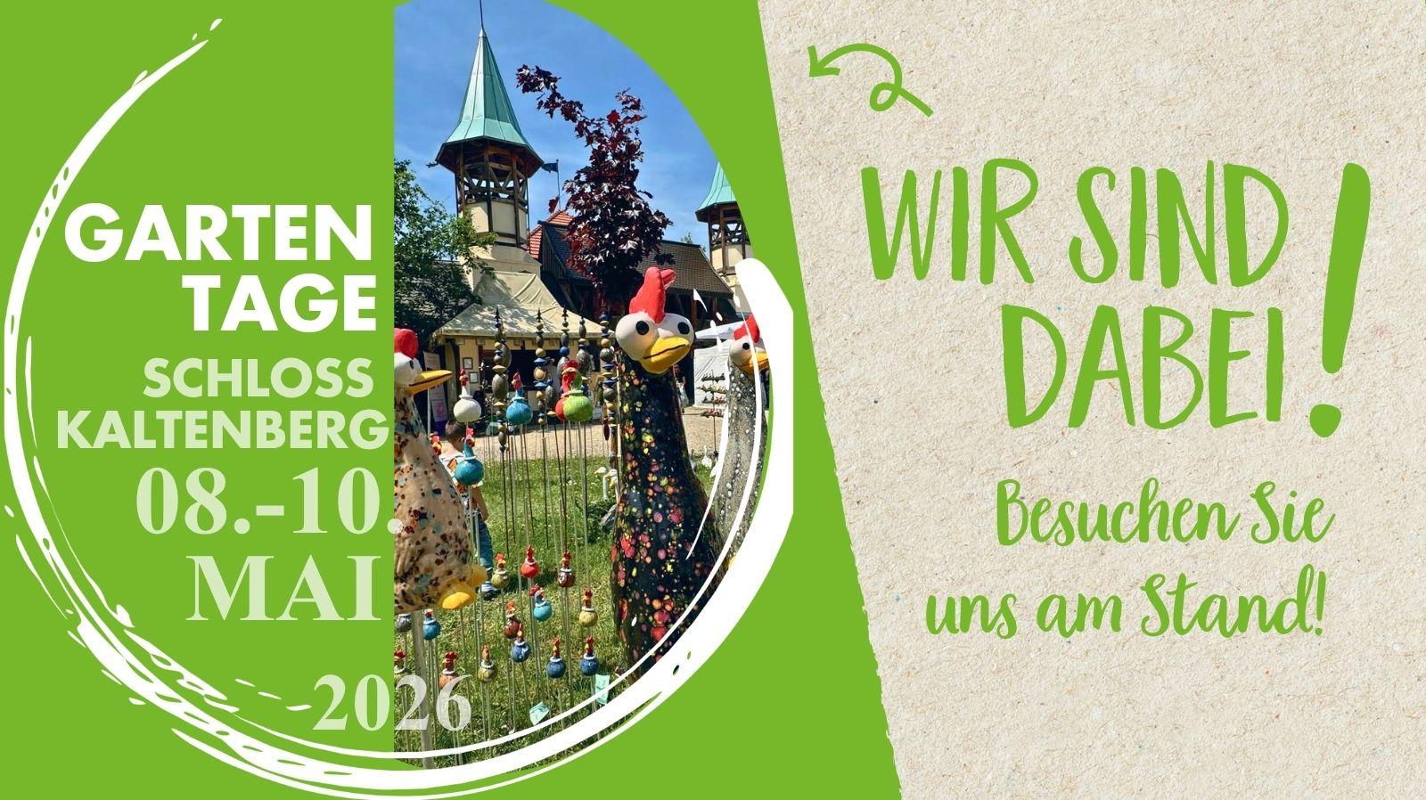 Titelbild Schloss Kaltenberg Gartentage 2026 Mobil 1600x898